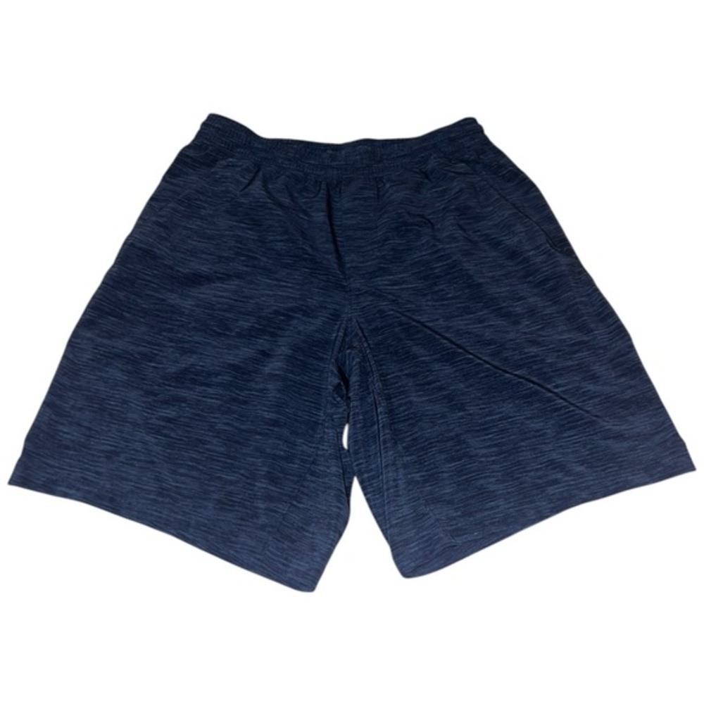 {Like New Lululemon Men's Athletic Shorts in Heathered Navy Blue Size Medium}